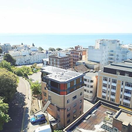 The Pad By The Beach Penthouse Apartment With Sunset And City Views 본머스 외부 사진