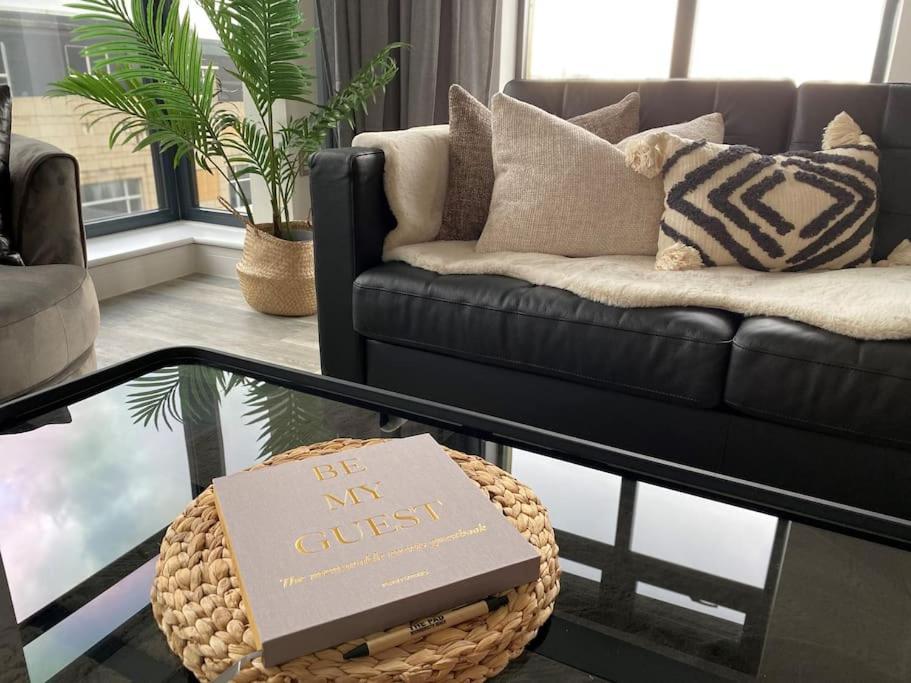 The Pad By The Beach Penthouse Apartment With Sunset And City Views 본머스 외부 사진
