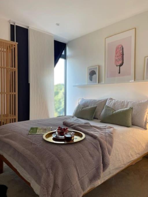 The Pad By The Beach Penthouse Apartment With Sunset And City Views 본머스 외부 사진